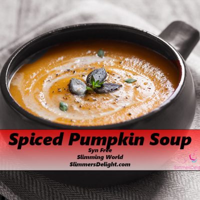 Spiced Pumpkin Soup Slimming World