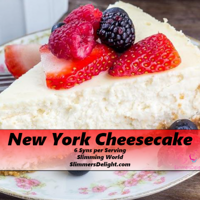 new york cheesecake slimming world